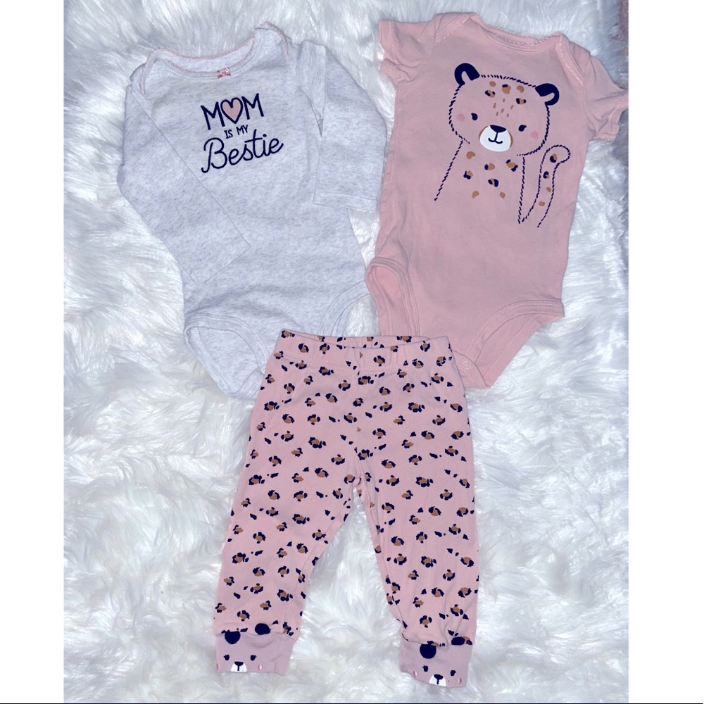 Baby girl 3 piece outfit